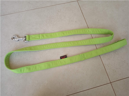 Softshellové vodítko 150 cm zelené - foto 1