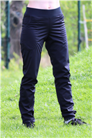 Obrázek k Jarní pružné dámské kalhoty černé L/82