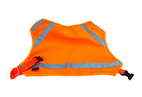 Reflexní vesta XL neon oranžová  - foto 1
